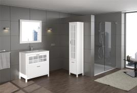 Coluna NIZZA 40X185X32CM BRANCA