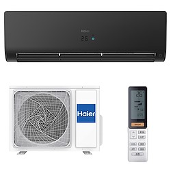 Ar condicionado fixo (1x1) HAIER FLEXIS 9000BTU WIFI PRETO