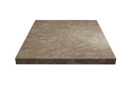 Tampo de bancada imitação pedra 360X62X3.8CM MÁRMORE CASTANHO BRILHO