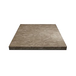 Tampo de bancada imitação pedra 360X62X3.8CM MÁRMORE CASTANHO BRILHO