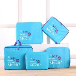 Set 5 Bolsas Organizador de maletas