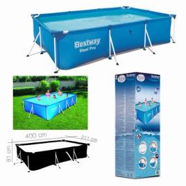 Piscina Rectangular 400 x 211 x H 81 cm