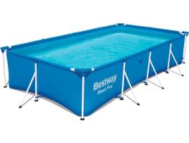 Piscina Tubular BESTWAY Azul (400x211x81cm)