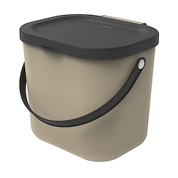 Balde de lixo 6L TAUPE