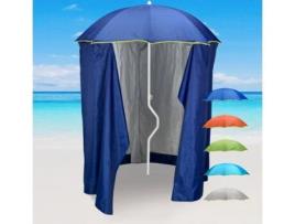Guarda-sol GIRAFACILE Zeus (Azul - 200 cm)
