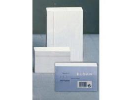 Paq/100 Fichas Lisas Nº1 6,5X9,5Cm Loan
