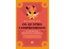 Livro Os Quatro Compromissos de Don Miguel Ruiz (Português)