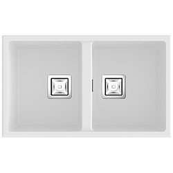 Lava-louça ZIE 75X45CM SNOW BRANCO