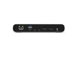 Alogic Tb3Dtrg2 Base & Duplicador de Portas com Fios Usb 3.2 Gen 2 3.1 Gen 2 Type-C Preto Cinzento