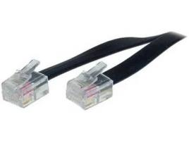 Cabo Telefónico S-CONN RJ12 (3m  - Preto)