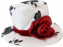 Chapéu RUBIES Mini Branco e Preto (Idade Mínima: 3)