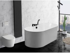 Banheira Clássica SHOWER DESIGN Stepona (Branco- Acrílico- 58x150x75cm)