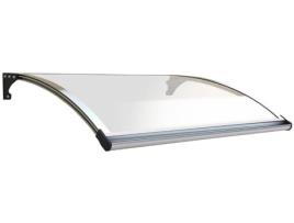 Toldo VENTE UNIQUE Neoned (Transparente, Cinza- Plástico, Metal- 6x150x100cm)