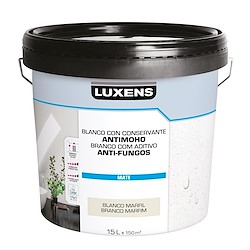 Tinta interior LUXENS ANTI-FUNGOS MATE 15L