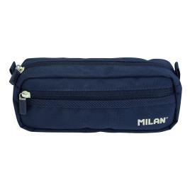 ESTOJO RETANGULAR 2 FECHO SERIE 1918, AZUL MARINHO MILAN - MILAN