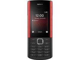 Telemóvel NOKIA 5710 Express Audio (2.4'' - Preto e Vermelho)