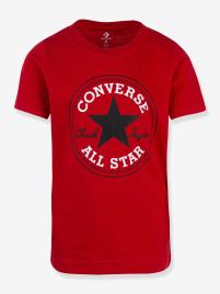 T-shirt para criança, Core Chuck Patch da CONVERSE vermelho