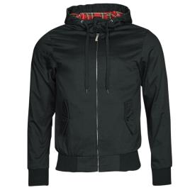 Harrington  Jaquetas HGO HOODED RECYCLED  Preto Disponível em tamanho para homem. XXL,S,M,L,XL.Homem > Roupas > Jaqueta