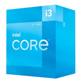 PROCESSADOR INTEL CORE I3-12100 4-CORE 3.3GHZ C/ TURBO 4.3GHZ 12MB SKT1700