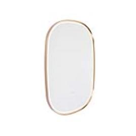 Espelho de banheiro cobre LED táctil oval - MIRAL