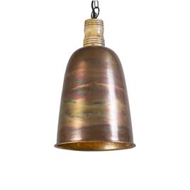 Candeeiro suspenso vintage cobre/ouro - BURN 1