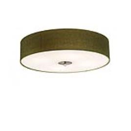 Candeeiro de tecto country verde 50 cm - Drum Jute
