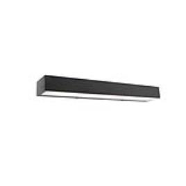 Candeeiro de parede alongado design preto 60 cm - Houx