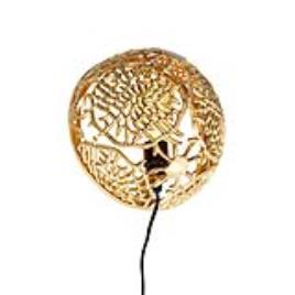 Candeeiro de parede Art Déco dourado - Maro