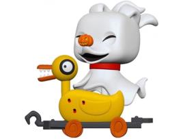 Figura FUNKO POP! Disney Pesadilla antes de Navidad Zero en Carro de Pato Modelo 10  57275 Brilla en la oscuridad