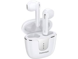 Auriculares Bluetooth True Wireless TRONSMART Onyx Ace Pro (In Ear - Microfone - Noise Cancelling - Branco)