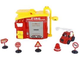 Garagem CENTROXOGO Central de Bombeiros com 8 Peças de Luzes e Sons (Idade Mínima: 3)