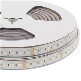 Fita led osram smd5050 rgb+w dc24v 5m (96led/m 4 em 1) - ip67 rgb + branco neutro