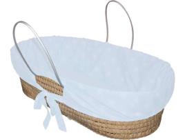 Capa para Alcofa PEKEBABY Liso Algodão (85x51x23.50 cm - Azul)