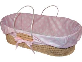 Capa para Alcofa  Esfera Algodão (85x51x23.50 cm - Rosa)