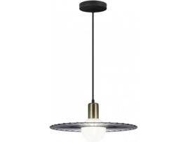 Candeeiro de Teto  Niza (Laranja - G9 - Máx. 40W - Vidro - Metal)