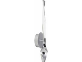 Aplique AJP ILUMINACIÓN Mar LED (8W - Metal - Prateado)