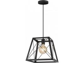 Candeeiro de Teto  Garden (Preto - E27 - Máx. 60W - Metal)