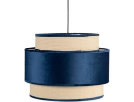 Candeeiro de Teto  Adriano (Azul-marinho - E27 - Máx. 60W - Tecido)