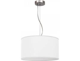 Candeeiro de Teto  Nicole (Branco - E27 - Máx. 60W - Tecido)