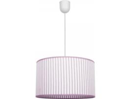 Candeeiro de Teto  Zoraida (Rosa - E27 - Máx. 60W - Metal - Tecido)