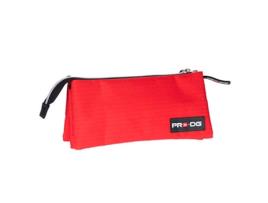 Estojo PRO-DG Pro DG Vermelho Triplo (10x23,5x5cm)