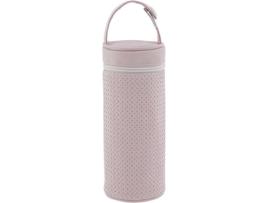 Porta Biberão CAMBRASS Paris Rosa (8.5x8.5x22 cm)