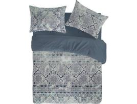Capa de Edredão  Alain (Azul - 155x220 cm - Algodão)