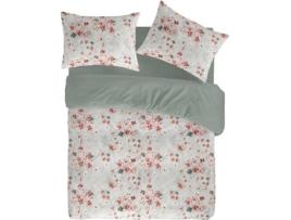Capa de Edredão GUY LAROCHE Lindsay (Verde - 200x200 cm - Algodão)