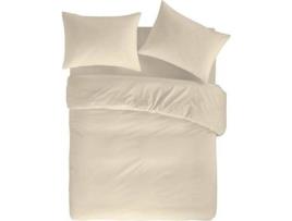 Capa de Edredão  Pure (Bege - 140x200 cm - Algodão)