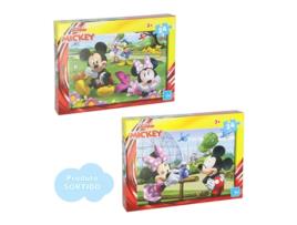 Puzzle Aleatório  Mickey e Minnie II (Idade Mínima: 3 - 24 Peças)