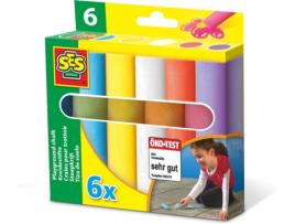 Giz para Pavimentos  Playground (6 Unidades)