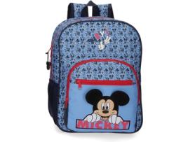 Mochila  Mickey Moods Vermelho Adaptável (30x38x12 cm)