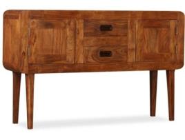 Aparador VIDAXL Madeira maciça acabamento em sheesham (120x30x75 cm)