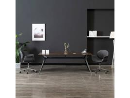 Cadeira de Escritório Operativa  Cinzento (Braços Fixos - Tecido)